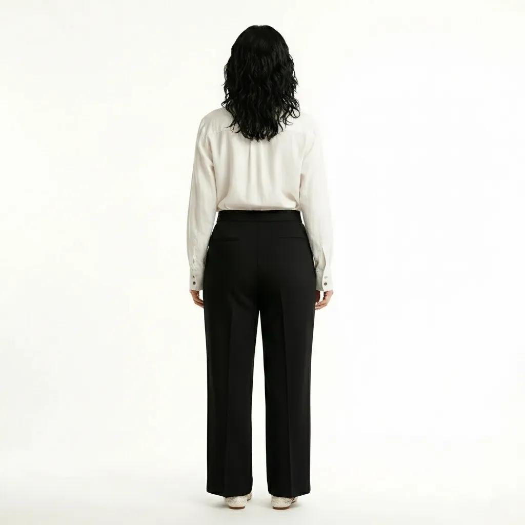Women Black Regular Fit Track Pants