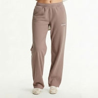 Women Blush Regular Fit Typography Joggers