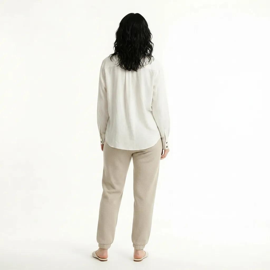 Women Pristine Regular Fit Textured Joggers