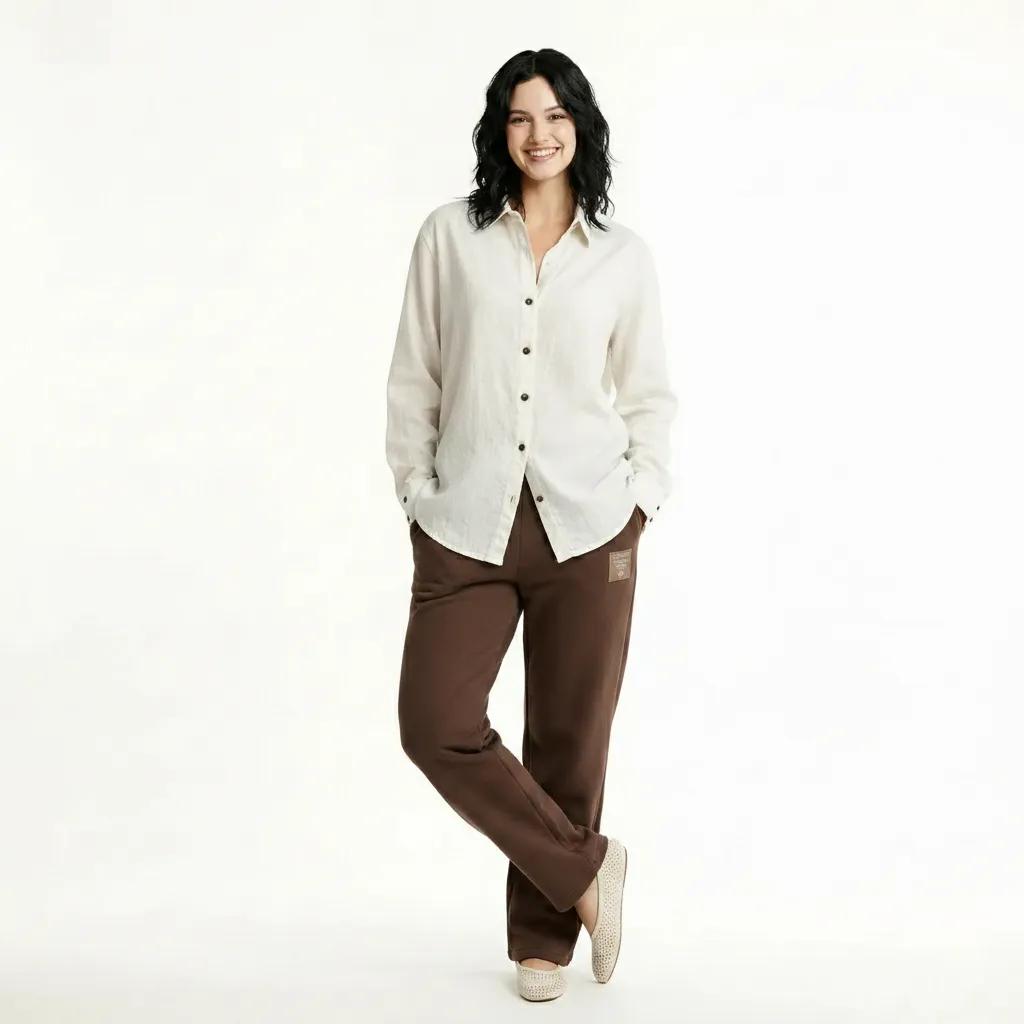 Women Coffee Regular Fit Joggers