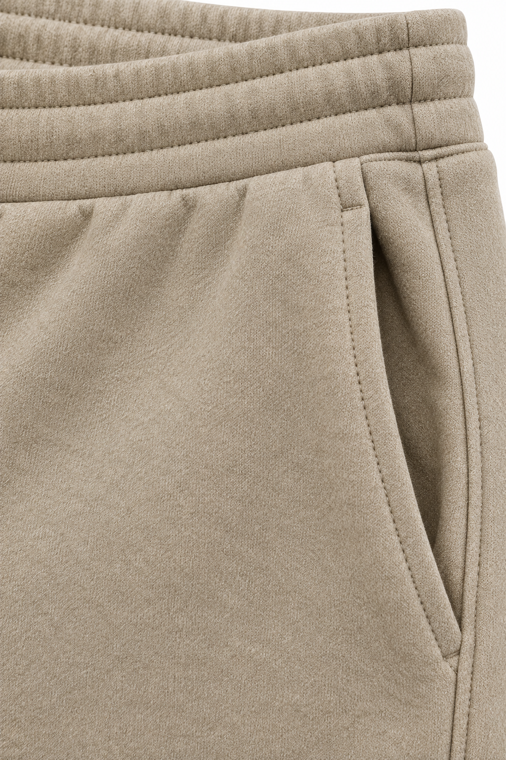 Women’s Natural Melange German Velvet Regular Fit Lower – Soft Winter Casual Pants