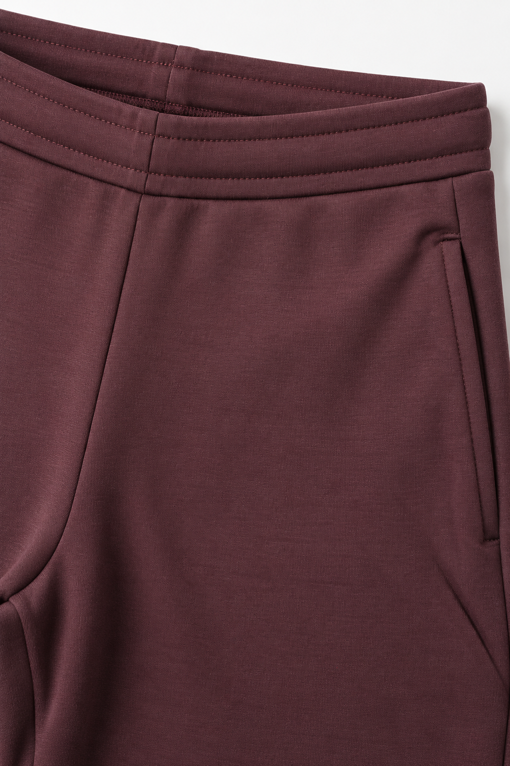 Women’s Wine Modal Foma Regular Fit Knitted Lower – Comfortable Casual Pants