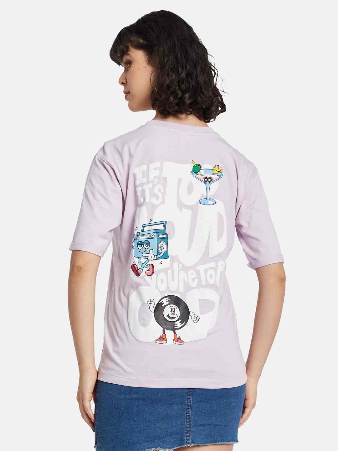 METTLE Women Printed T-shirt