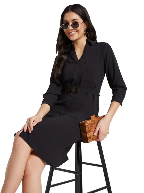 Mettle Women Regular Sleeves Shirt Dress