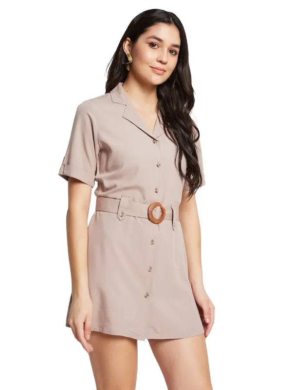 Mettle Women Shirt Mini Dress