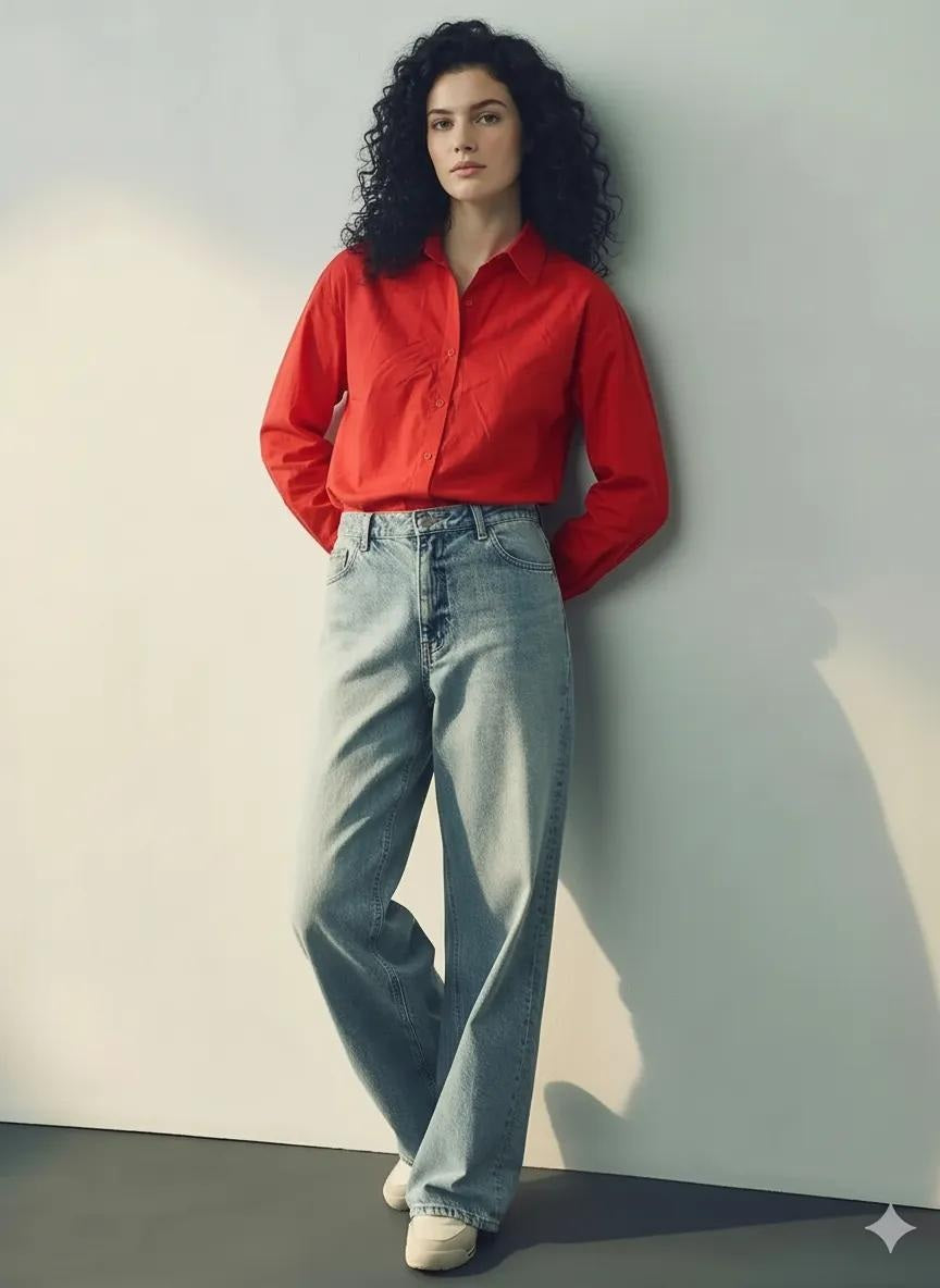 METTLE Women Multi Stripes Striped Casual Shirt