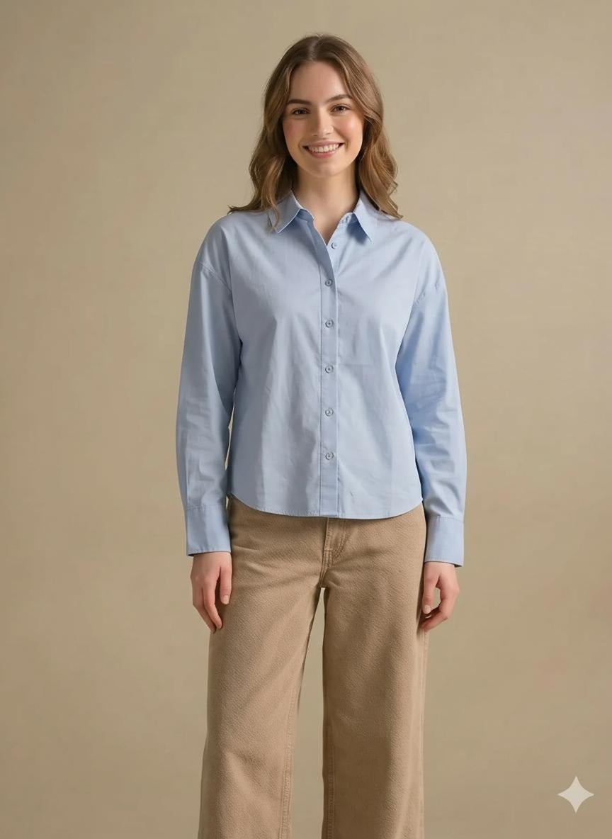 Women Sky Casual Shirt