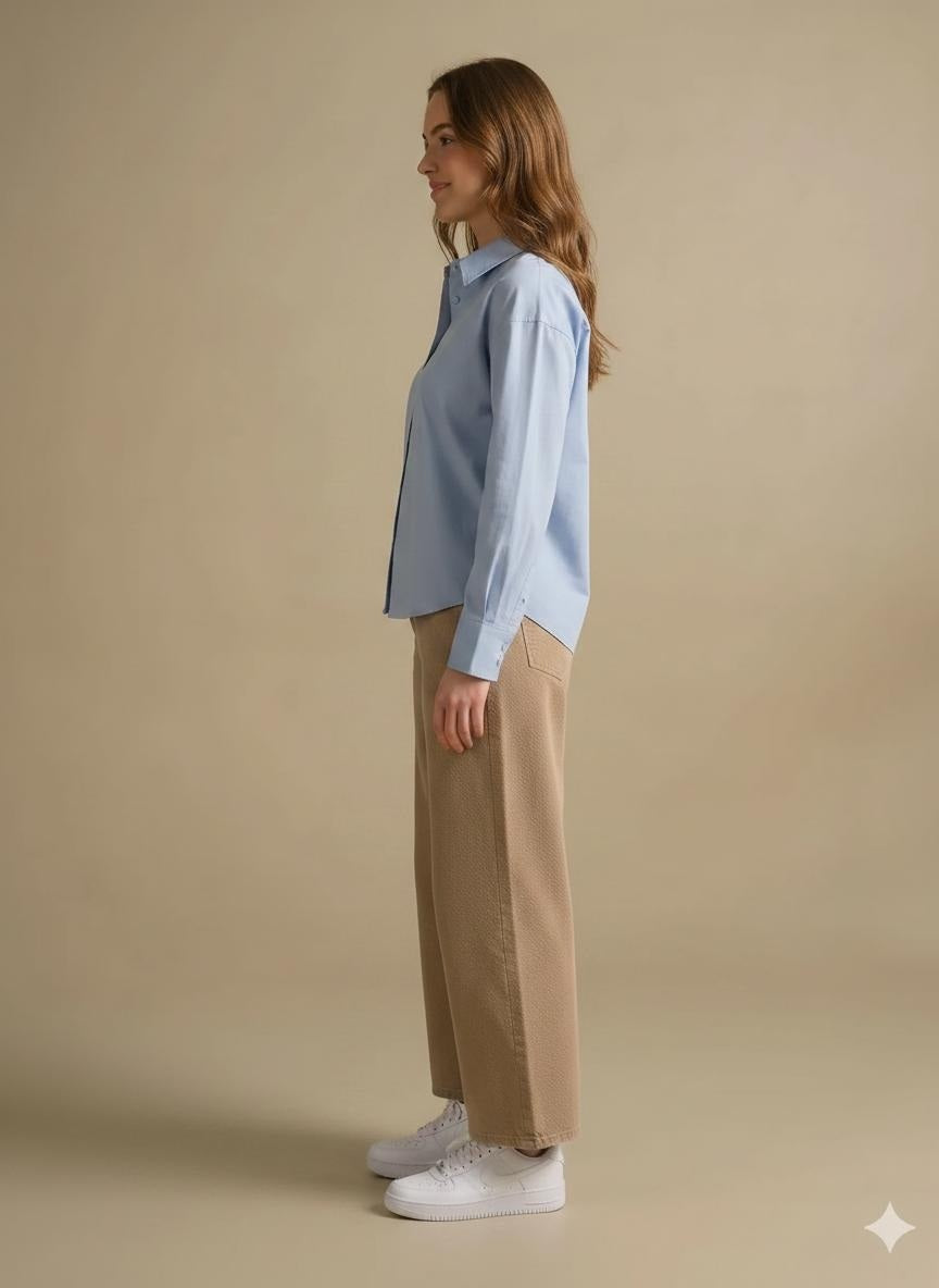 Women Sky Casual Shirt