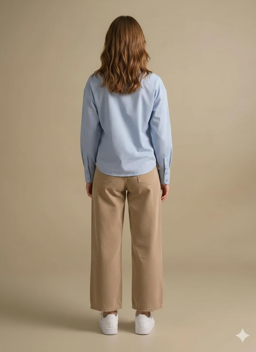 Women Sky Casual Shirt