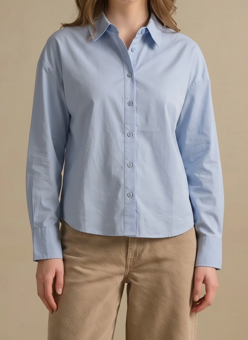 Women Sky Casual Shirt