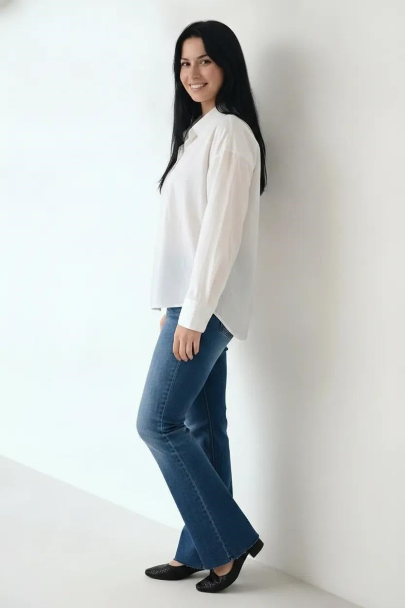 Women White Casual Shirt