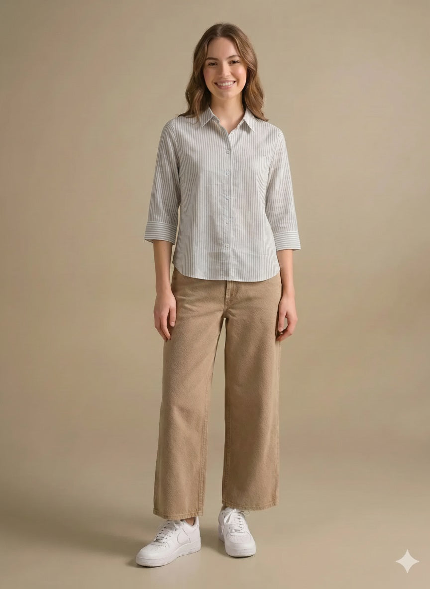 Women Fern Striped Shirts