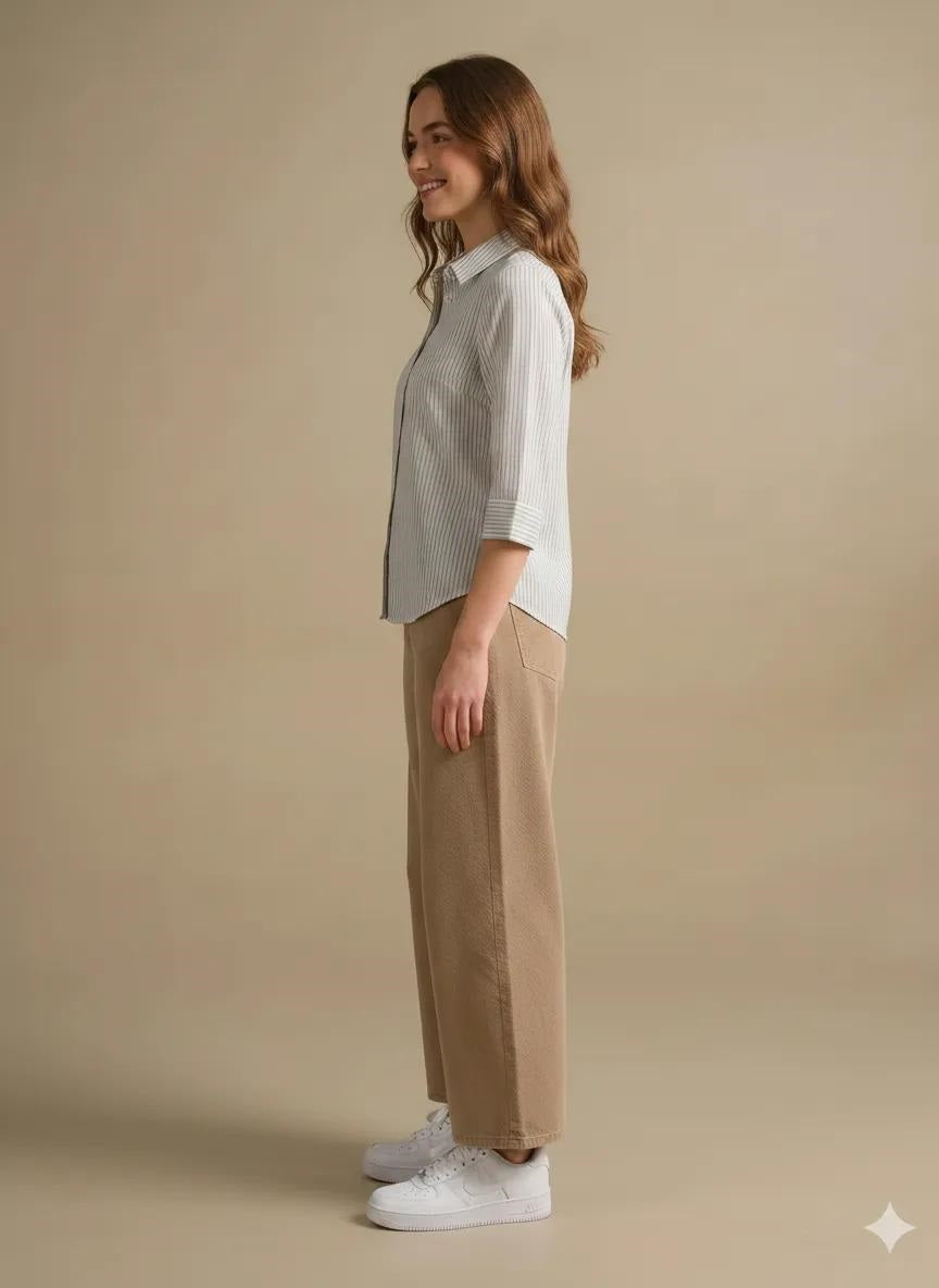 Women Fern Striped Shirts