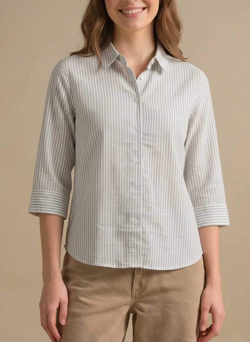 Women Fern Striped Shirts