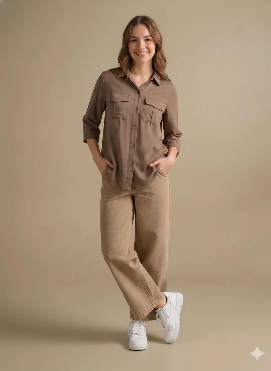 Women Mouse Casual Shirt