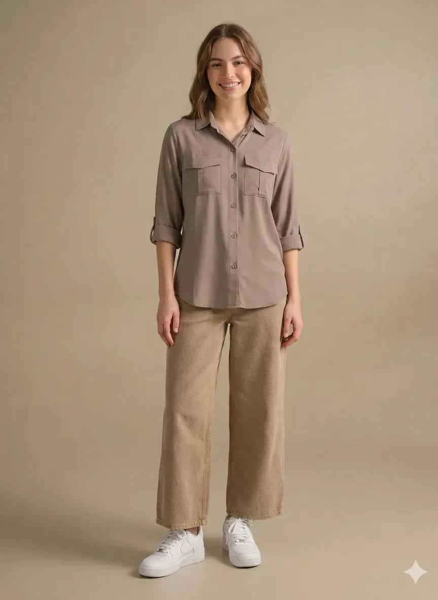 Women Mouse Casual Shirt