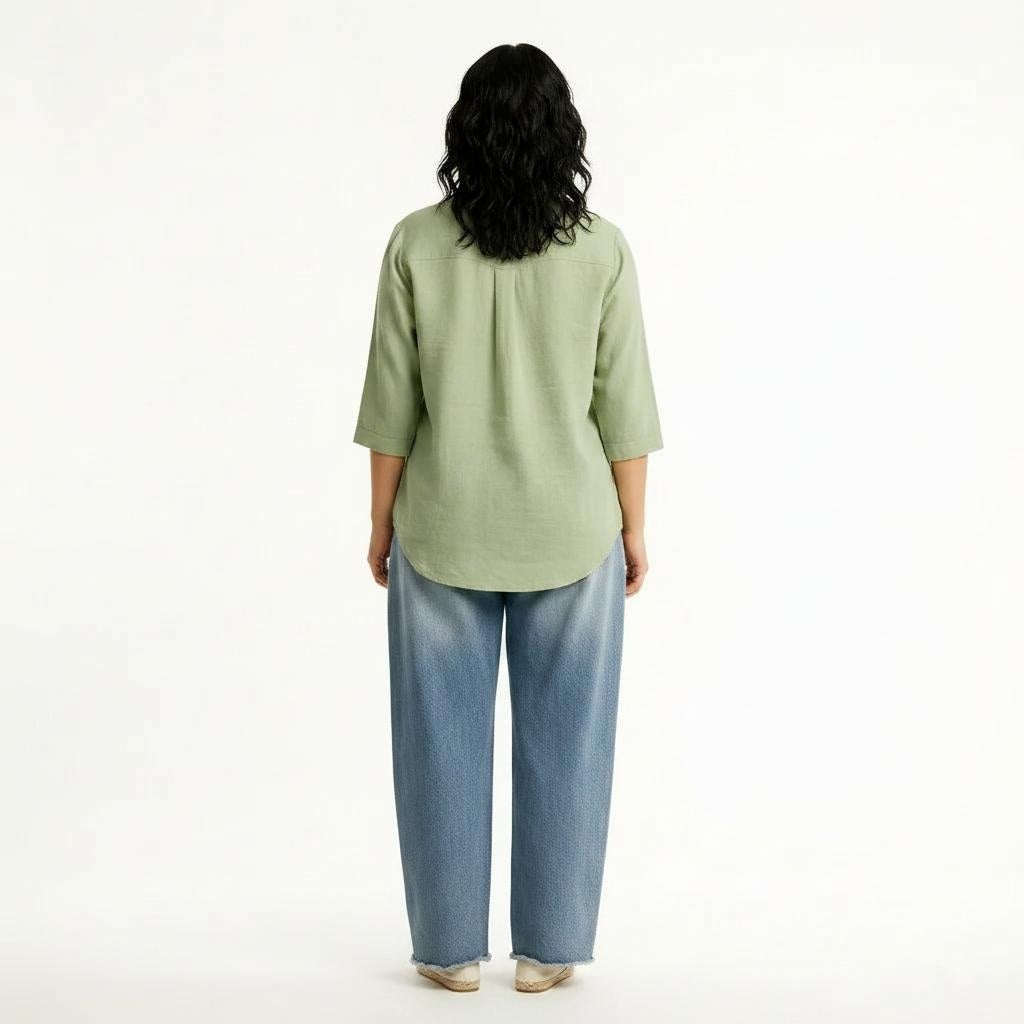 Women Sage Casual Shirt