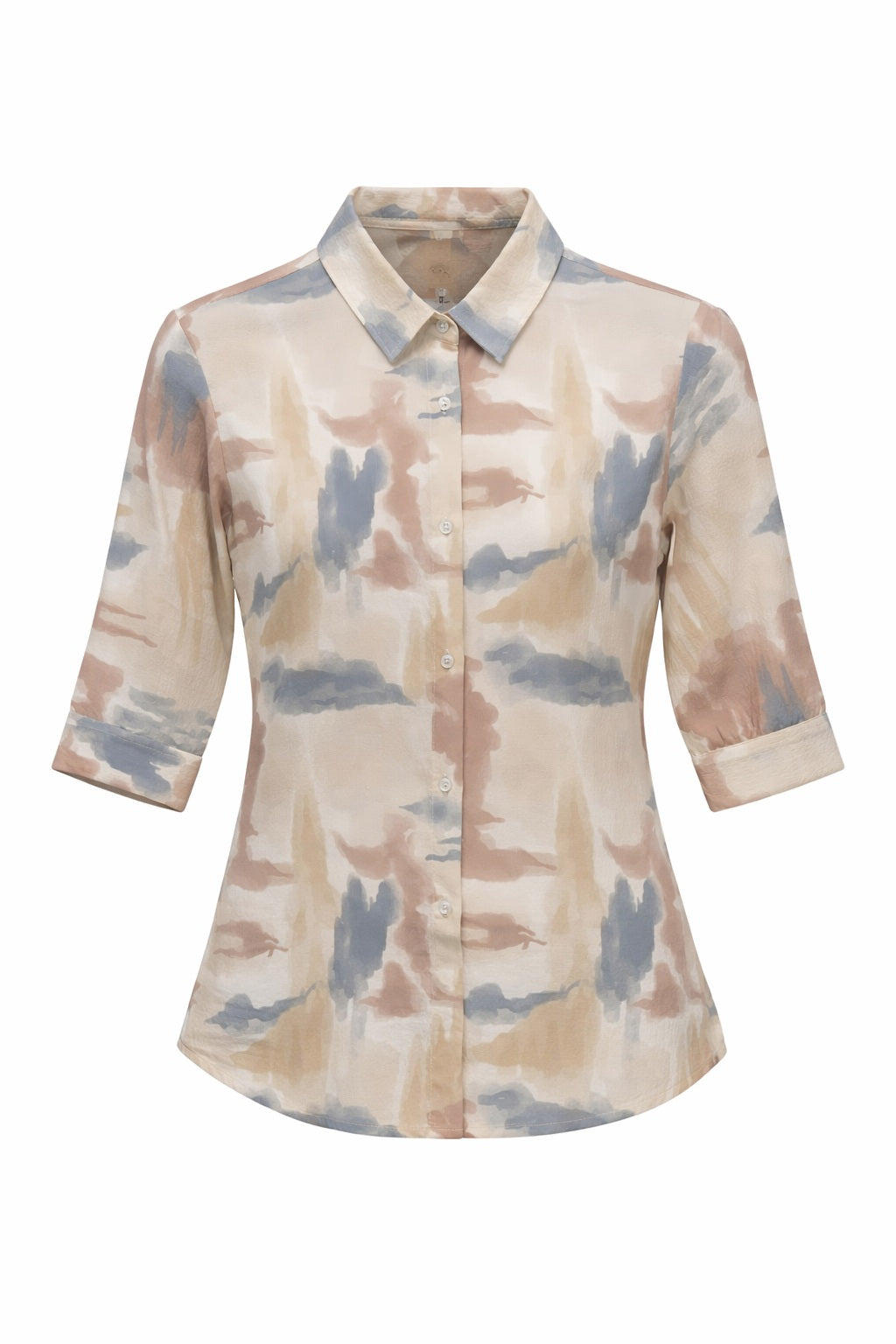 Women Pink Printed Casual Shirt
