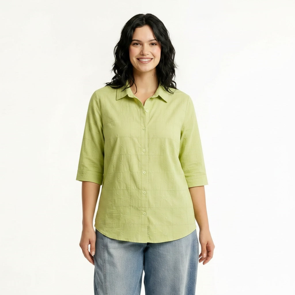 Women Sage Casual Shirt