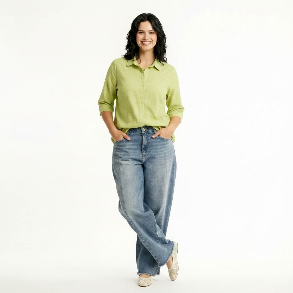 Women Sage Casual Shirt