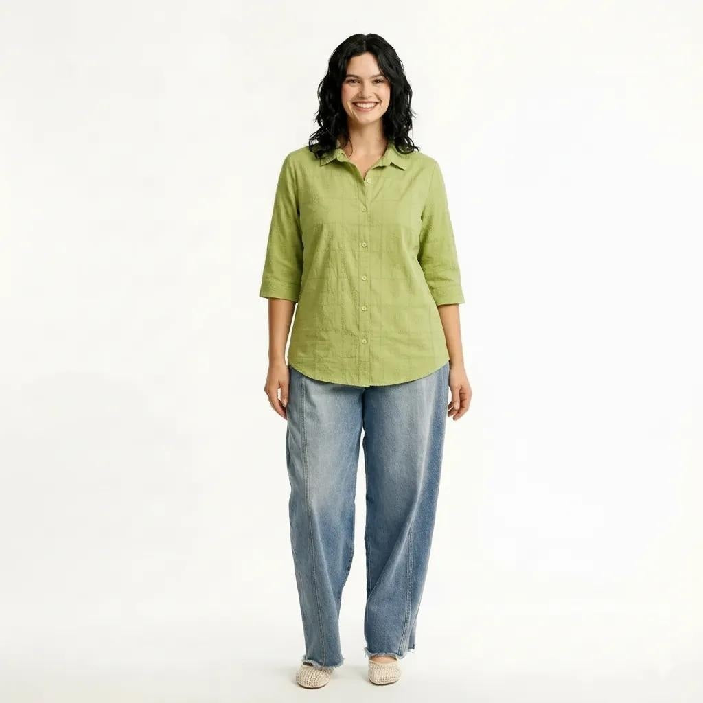 Women Sage Casual Shirt