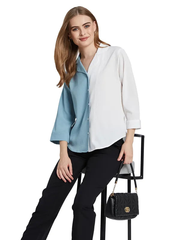 Mettle Women Opaque Casual Shirt