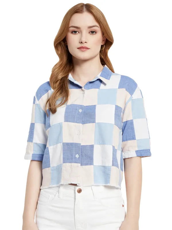 Check Mate Boxy Fit Shirt