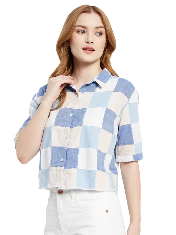 Check Mate Boxy Fit Shirt