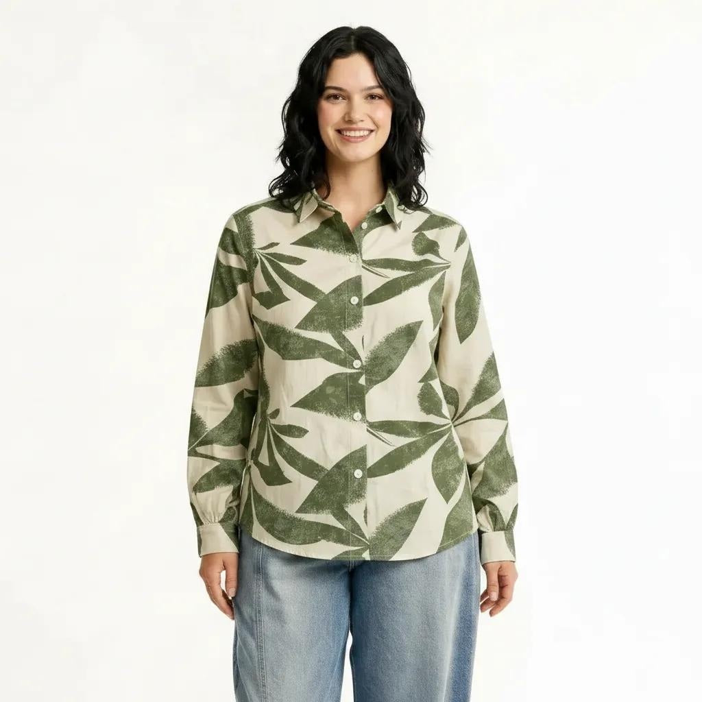 Women Floral Printed Casual Shirt