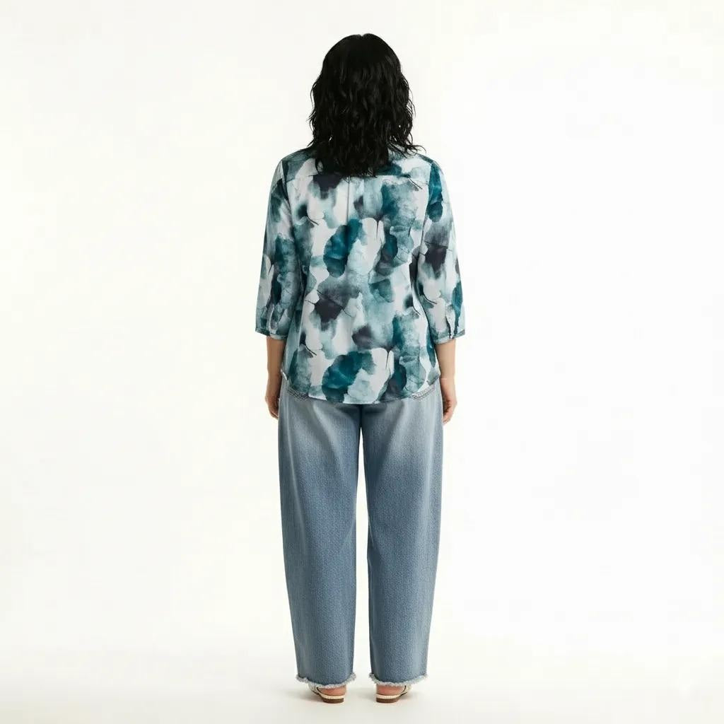 METTLE Women Floral Printed Casual Shirt