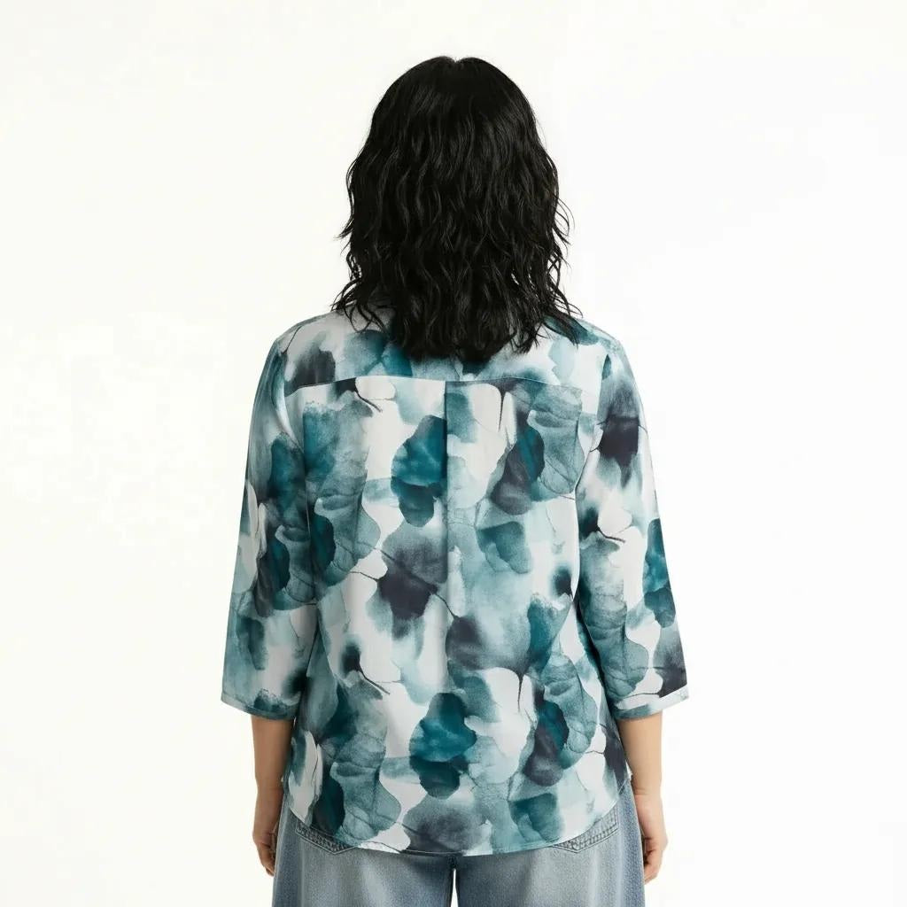 METTLE Women Floral Printed Casual Shirt