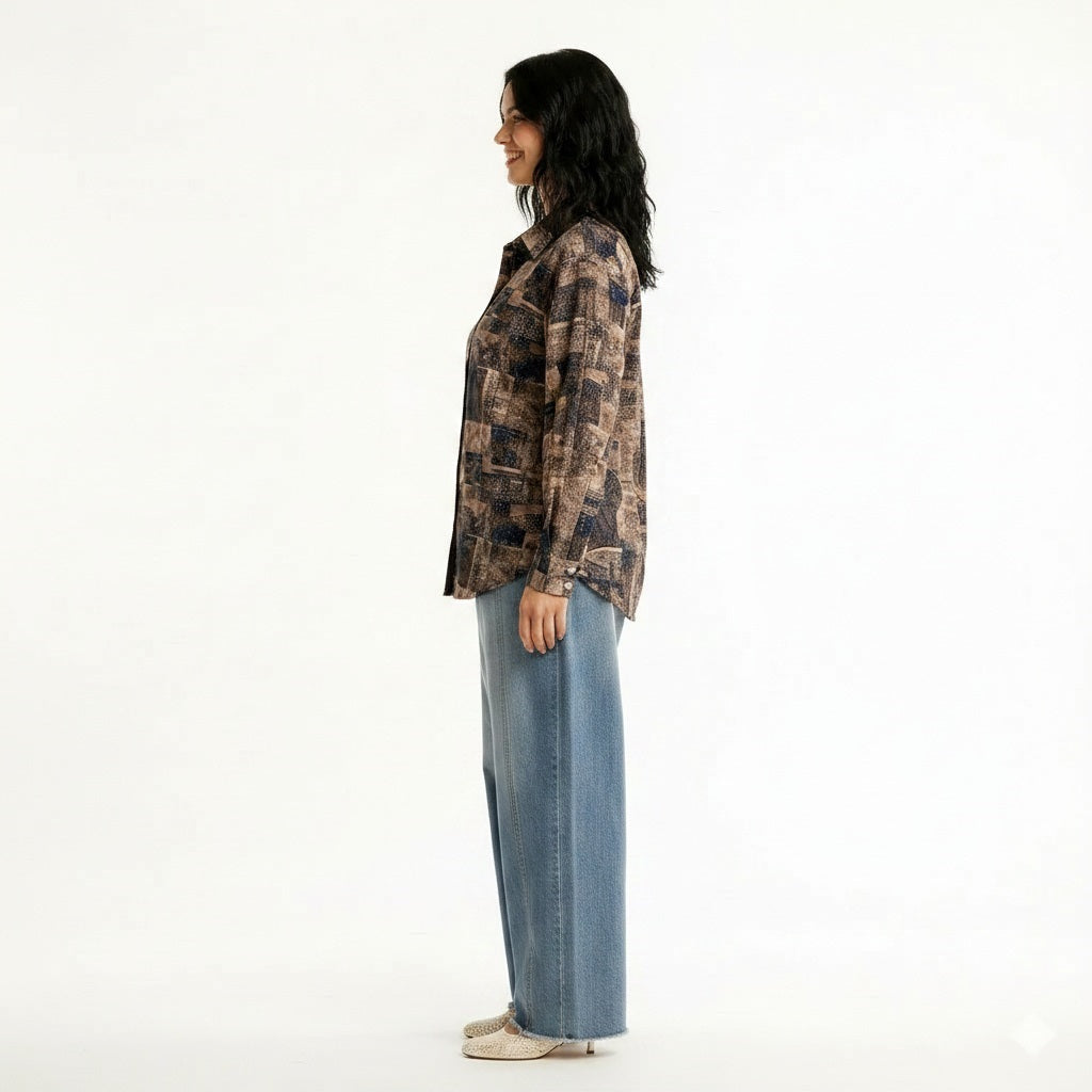 Women Printed Casual Shirt