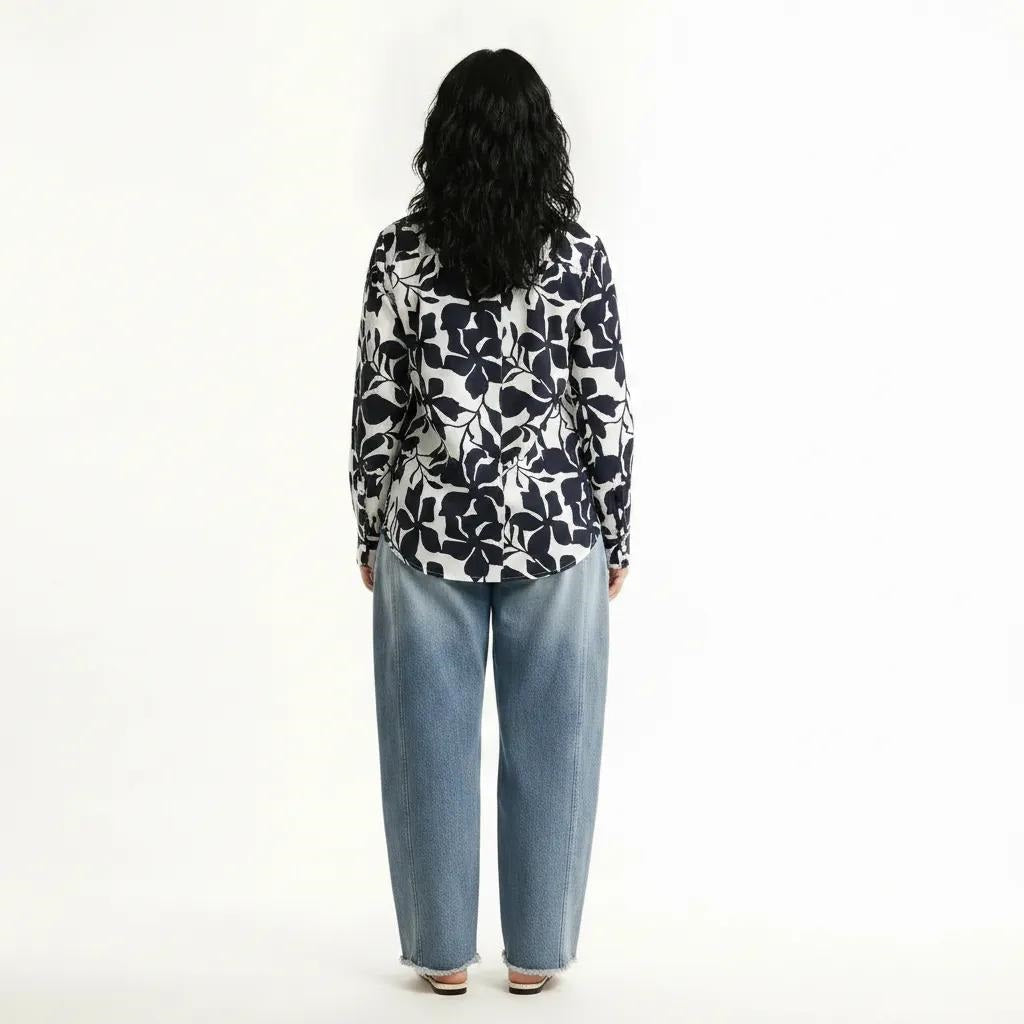Women Floral Printed Casual Shirt