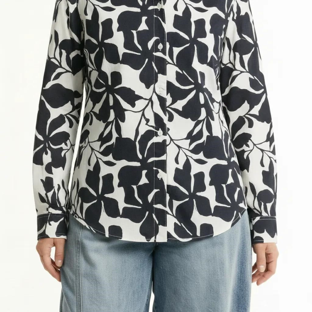 Women Floral Printed Casual Shirt
