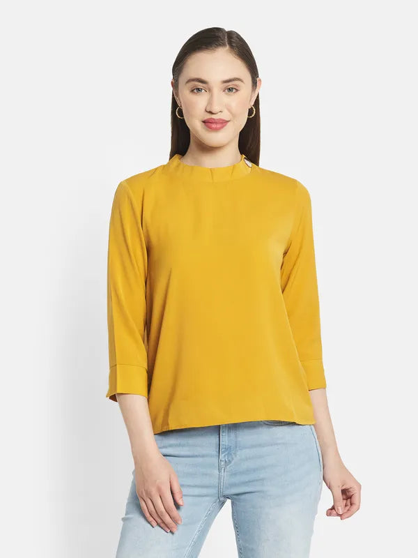 Women Mustard Tops