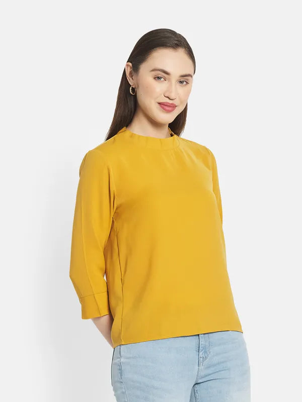 Women Mustard Tops