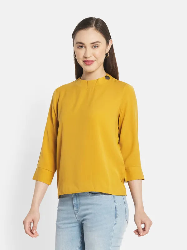 Women Mustard Tops