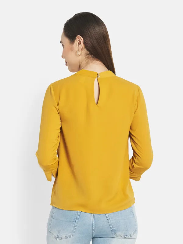 Women Mustard Tops