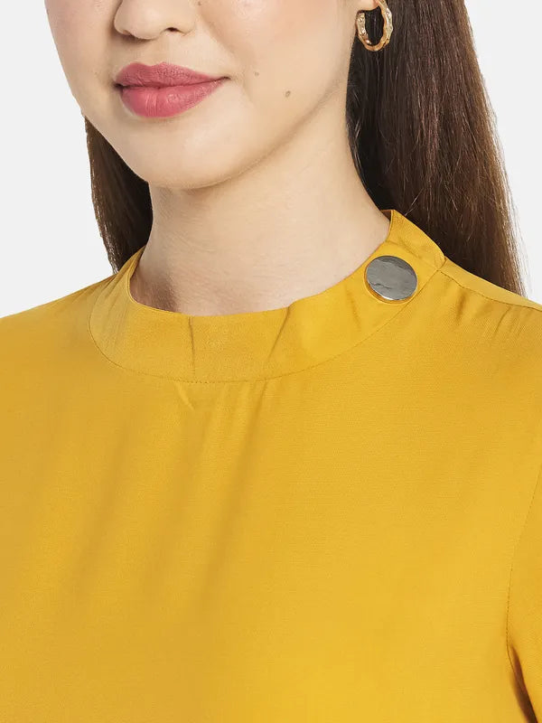 Women Mustard Tops