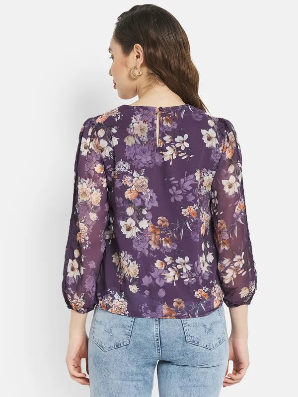 Women Plum Tops