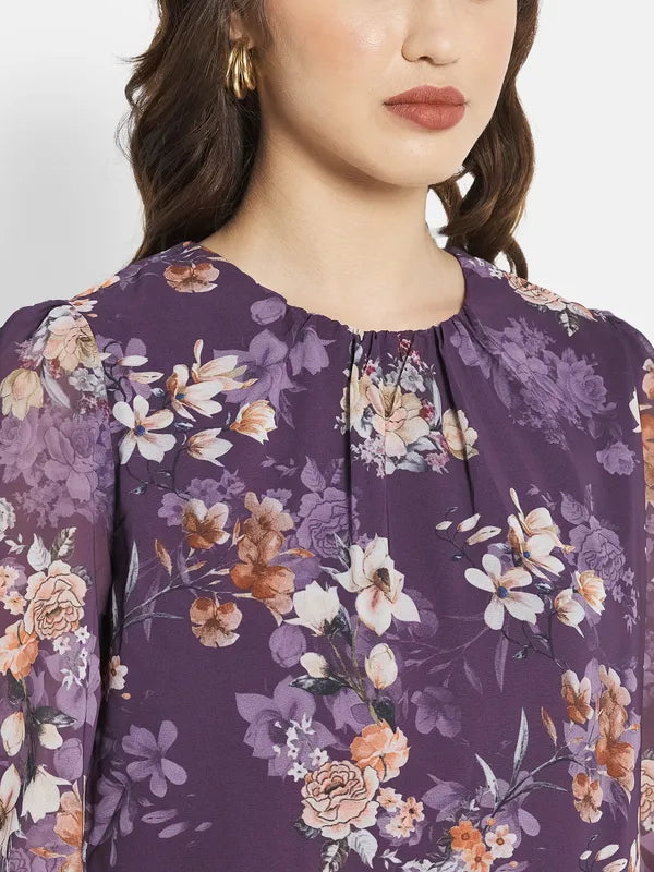 Women Plum Tops