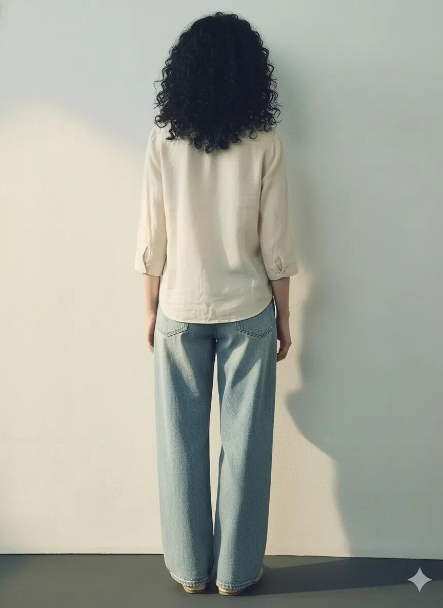 METTLE Natural Cotton Top