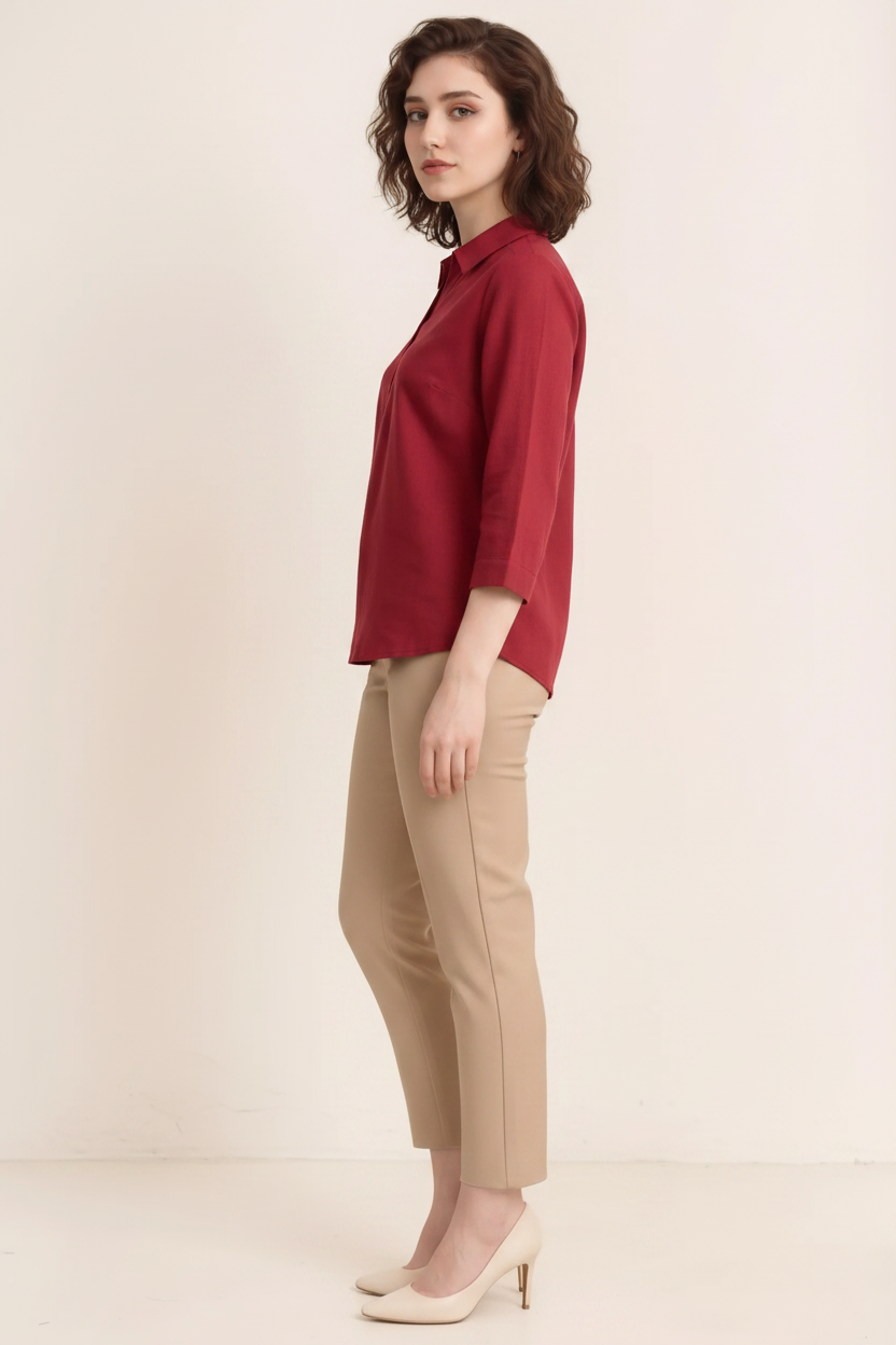 Women Salsa Cotton Top