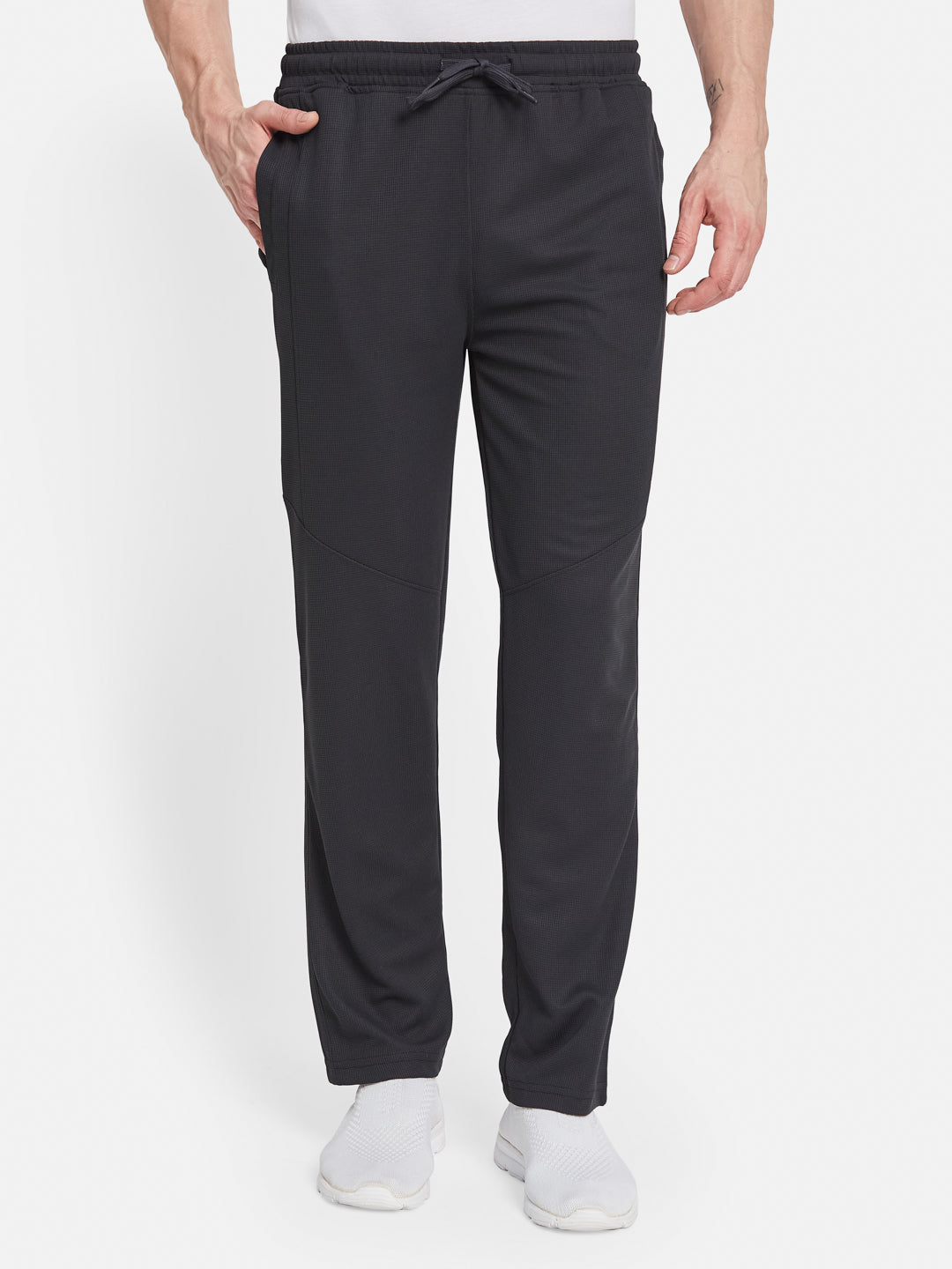 Octave Men Cotton Mid Rise Track Pants