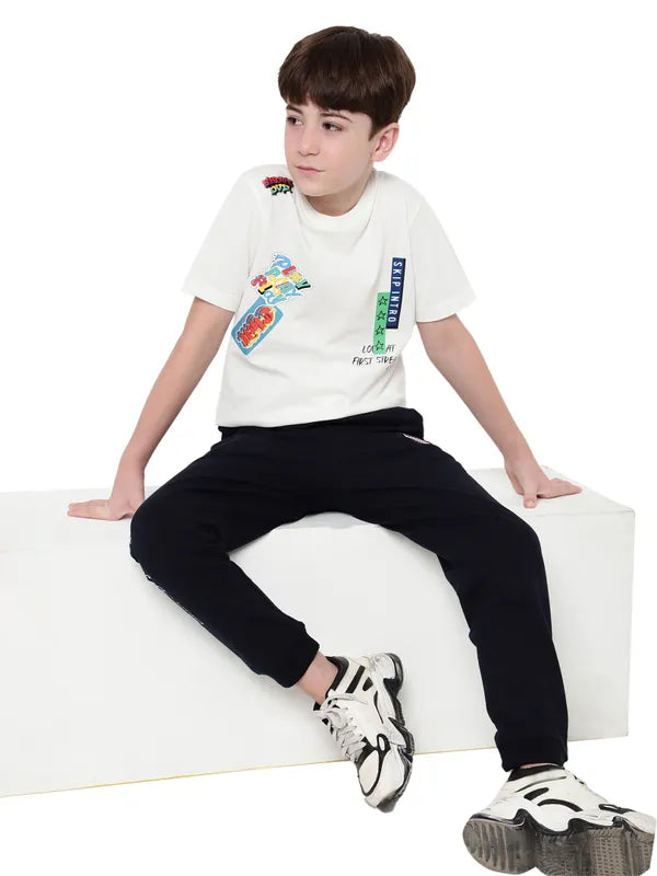 Octave Boys Graphic Printed T-Shirt