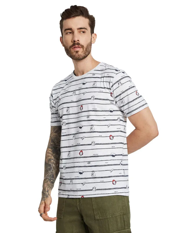 Octave Men Printed T-Shirt