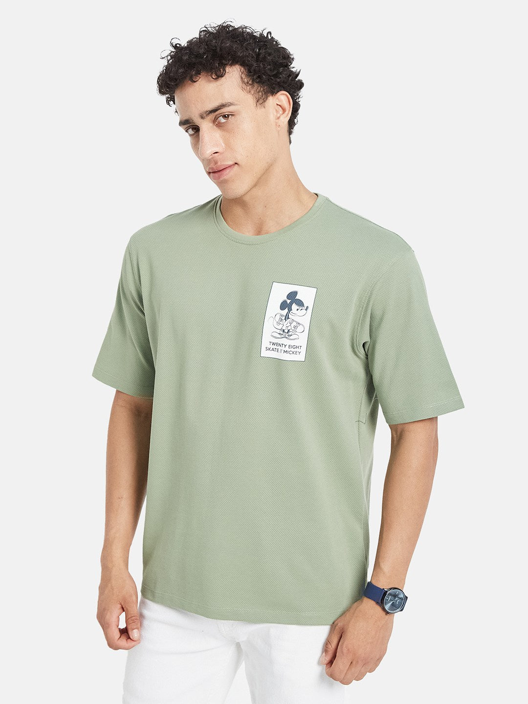 Octave Men Graphic Mickey Mouse T-shirt