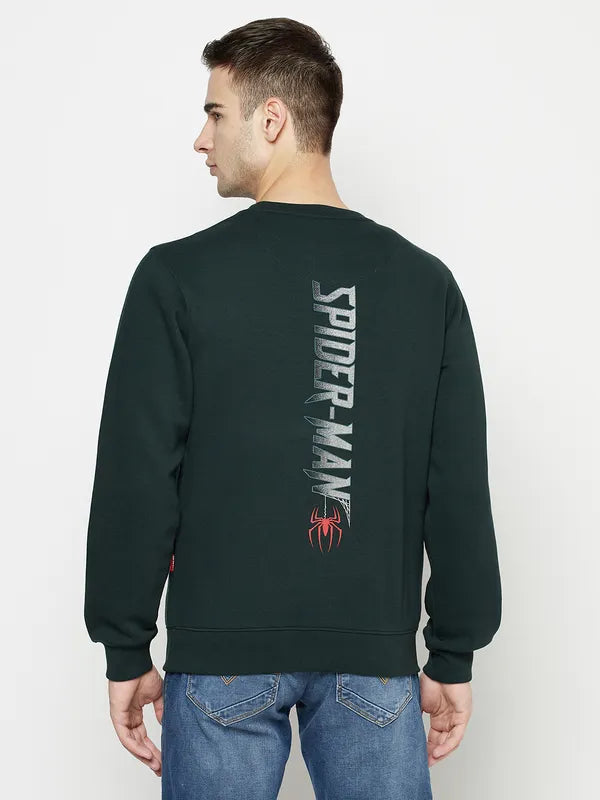 Men Mountain Green Sweatshirts