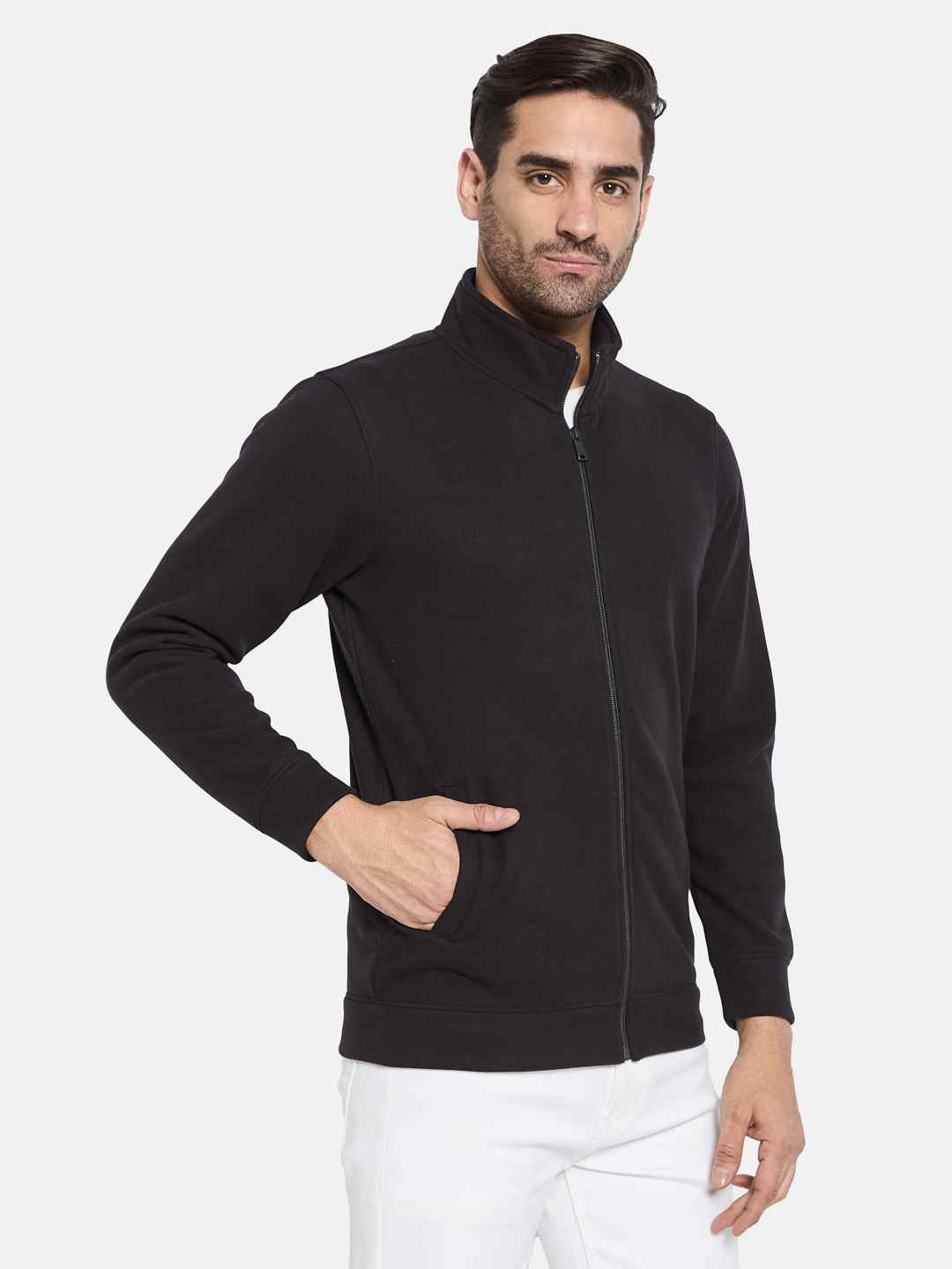 Octave Men Front-Open Sweatshirt