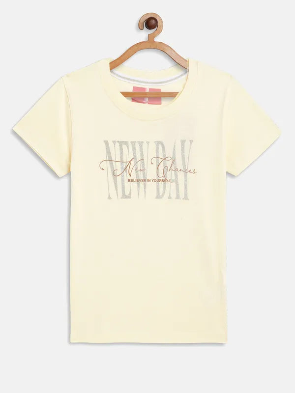 Lemon Graphic Round Neck